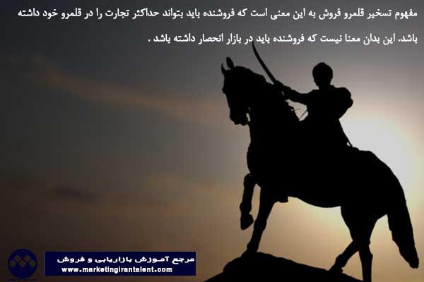 تسخیر قلمرو فروش