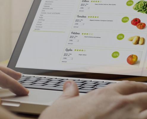 فروش آنلاین محصولات غذایی و آشامیدنی