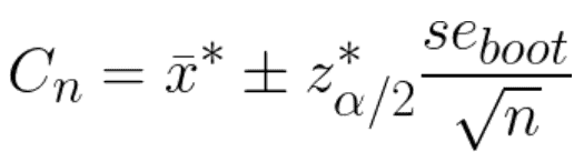 بوت استرپ نرمال
