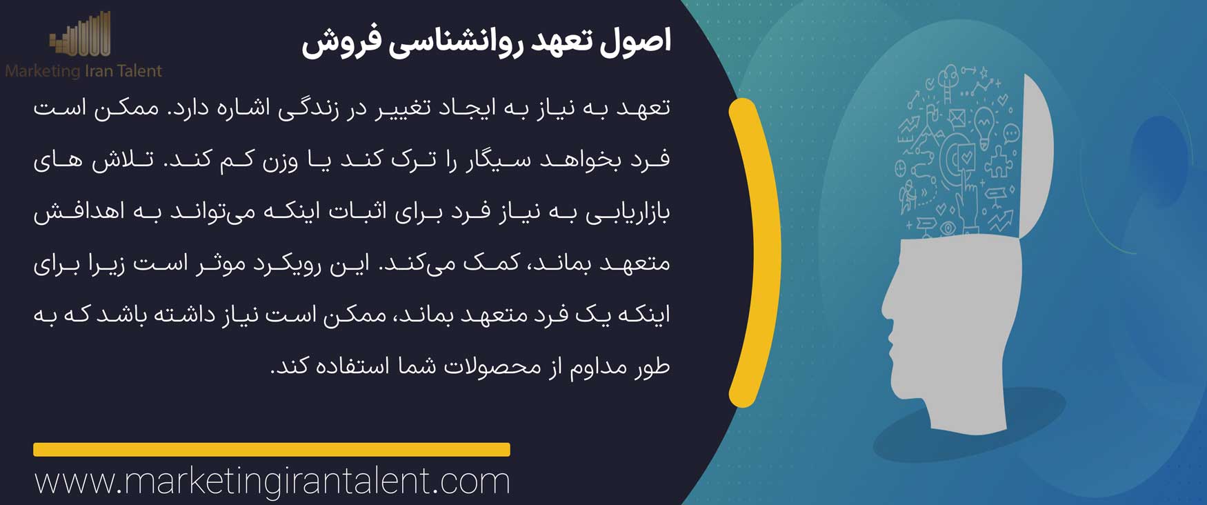 اصول تعهد روانشناسی فروش