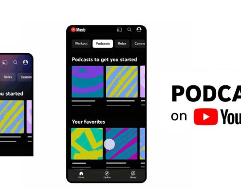 گزینه پادکست توسط یوتیوب موزیک در آمریکا اجرایی شد